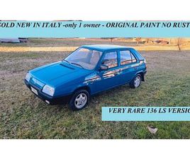SKODA FAVORIT 136 LS SOLD NEW IN ITALY ! ONLY 1 OWNER