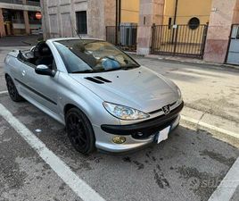PEUGEOT 206 CC PEUGEOT 206 CC APRILE 2003 110 CV 1600 BENZINA