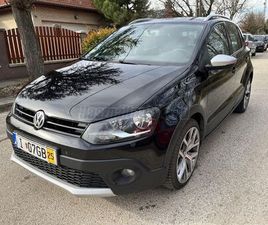 VOLKSWAGEN POLO 1.4 TDI 90 HIGHLINE BMT CROSS POLO FULL EXTRA. ELSŐ TULAJDONOSTÓL! SÉRÜLÉSMENTES. VEZETETT SZERVÍZKÖNYV!