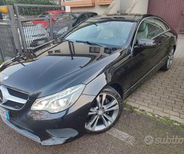 MERCEDES E200 BENZINA 2014 COUPE EURO6 LEGGERE BEN