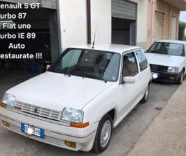 RENAULT SUPER 5 GT TURBO RENAULT 5 GT TURBO MK1 & FIAT UNO TURBO IE MK1