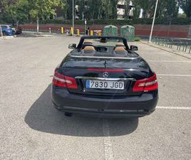 E CABRIO 250 CGI BE 7G PLUS