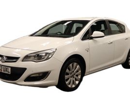 2012 VAUXHALL ASTRA 2.0 CDTI 16V ECOFLEX ELITE 5DR HATCHBACK DIESEL MANUAL