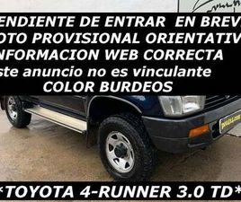 TOYOTA 4RUNNER DIESEL