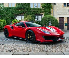 FERRARI 488 PISTA • CARBON FIBRE EXTRAS • LAUNCH SPEC • 1 YEARS FERRARI WARRANTY