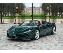 2022 FERRARI F8 - SPIDER - VERDE BRITISH RACING, FULL CARBON, LOW MILEAGE, FULL XPEL