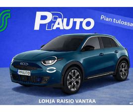 FIAT 600 54 KWH AUTOMAATTI LA PRIMA, 2 X RENGASPAKETTI, SUOMI AUTO, TEHDAS TAKUU, NAHKAVERHOILU, HIEROVA ISTUIN, ACC, ILP, KAMERA