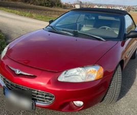 CHRYSLER SERBRING JR CABRIO, GEPFLEGT MIT ...