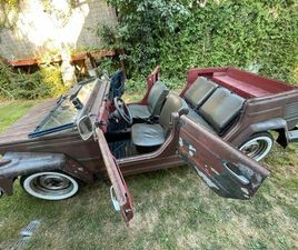 VOLKSWAGEN 181 VOLKSWAGEN VW KÜBEL TYP 181 CABRIO KÜBELWAGEN OLDTIMER