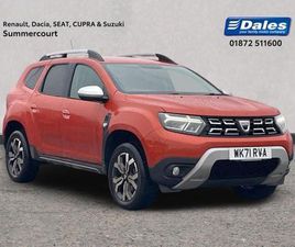 2021 DACIA DUSTER DUSTER 1.0 TCE 90 PRESTIGE 5DR HATCHBACK PETROL MANUAL