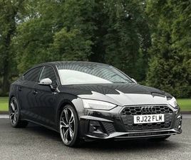 AUDI A5 CABRIOLET AUDI A5 2.0 TFSI 35 BLACK EDITION SPORTBACK 5DR PETROL S TRONIC EURO 6 (START/STOP) (150 PS)