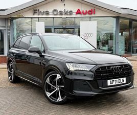 AUDI Q7 3.0 TDI V6 50 BLACK EDITION SUV 5DR DIESEL TIPTRONIC QUATTRO EURO 6 (START/STOP) (286 PS)