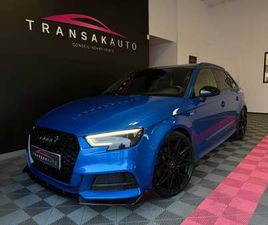AUDI A3 SPORTBACK 2.0 TFSI 190 S TRONIC 7 QUATTRO S LINE - B/O - CARPLAY - REMUS - TOIT OUVRANT