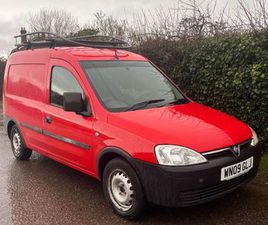 VAUXHALL, COMBO, CAR DERIVED VAN, 2009, MANUAL, 1248 (CC)