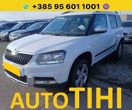 ŠKODA YETI 2.0 TDI AMBITION OUTDOOR 2014.G. 81KW SAMO 90 000KM⭐⭐⭐⭐⭐, 2014 GOD.