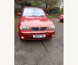 BMW X3 2.5I 2.5I SPORT 4WD EURO 3 5DR