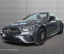 MERCEDES-BENZ CLASSE E CABRIO 220 D AUTO 4MATIC CABRIO PREMIUM PLUS DEL 2021 USATA A MONTECOSARO