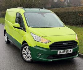 2019 FORD TRANSIT CONNECT 1.5 ECOBLUE 120PS LIMITED VAN PANEL VAN DIESEL MANUAL