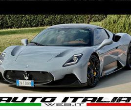 MASERATI MC20 UNICO PROPRIETARIO TAGLIANDATA PRO
