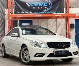 MERCEDES CLASSE E COUPE E 350 3.0 E350 CDI V6 BLUEEFFICIENCY SPORT G-TRONIC EURO 5 2DR