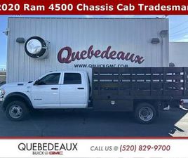 RAM TRUCKS RAM 4500 CHASSIS CAB 2020 RAM 4500 CHASSIS CAB BRIGHT WHITE CLEARCOAT GOOD DEAL!