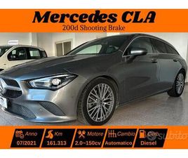 MERCEDES CLA 200D 150CV - 2021 - PREZZO TRATTABILE