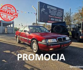 ROVER 827 2.7 BENZYNA V6 169 KM, SKÓRA, AUTOMAT, KLIMA, ALUFELGI, UNIKAT Z… SŁUPSK - SPRZEDAJEMY.PL
