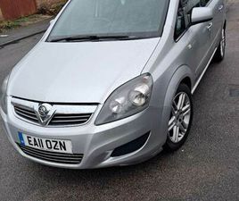 VAUXHALL, ZAFIRA, MPV, 2011, MANUAL, 1686 (CC), 5 DOORS