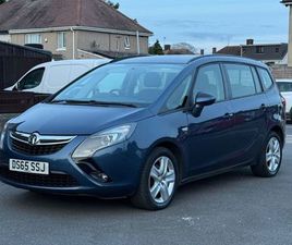 VAUXHALL, ZAFIRA, MPV, 2016, AUTOMATIC, 1364 (CC), 5 DOORS