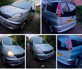 TOYOTA, YARIS VERSO, MPV, 2000, MANUAL, 1299 (CC), 5 DOORS