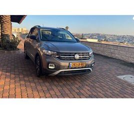 VOLKSWAGEN T-CROSS COMFORTLINE PLUS אוט׳ 1.0 (115 כ״ס)