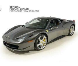 CERTIFIED 2013 FERRARI 458 ITALIA