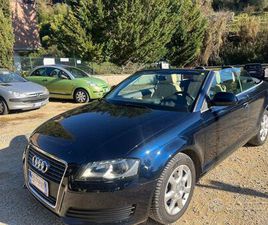 AUDI A3 CABRIO AUDI A3 CABRIO 1.6 DIESEL - NEOPATENTATI