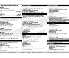 USED 2017 CADILLAC CTS 3.6L PREMIUM LUXURY