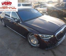 MERCEDES-BENZ INNY MAYBACH S 580 4MATIC 2021 4.0L 4.0 BENZYNA 496KM