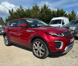 LAND ROVER RANGE ROVER EVOQUE TD4 LAND-ROVER RANGE ROVER EVOQUE 2.0 TD4 PH2 180 CV BVA9 2016 137000KMS PACK AUTOBIOGRAPHY 14990E