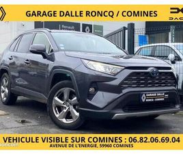 TOYOTA RAV4 RAV-4 LOUNGE 2WD HYBRIDE 178CV HEV CARPLAY/ATTELAGE/HAYON ELECTRIQUE/PACK HVIER