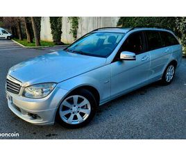 MERCEDES BENZ CLASSE C BREAK CDI 2011 BOÎTE AUTOMATIQUE FAIBLE KILOMÉTRAGE CERTIFIÉ REEL. DA PACK CLIMATISATION. SIÈGES ÉLECTRIQUES. TRÈS BIEN ENTRETENU. CT.0K.