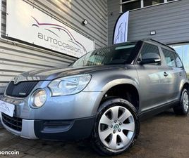 SKODA YETI SKODA YETI 1.6 CR TDI GREENLINE 105CH 1ER PROPRIÉTAIRE 105 000KM / CLIM / START AND STOP / ISOFIX / VERROUILLAGE CENTRALISÉ / ....