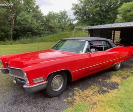 CADILLAC COUPÉ DEVILLE DÉCOUVRABLE CONVERTIBLE 1968