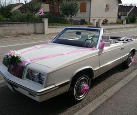 CHRYSLER LE BARON CABRIO CABRIOLET AMERICAIN (CARTE GRISE FRANCAISE)