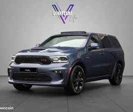 DODGE DURANGO R/T 5.7 V8 HEMI AWD – 7 PLACES – TOIT OUVRANT – CARPLAY – JANTES 20’’