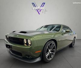 DODGE CHALLENGER R/T SCAT PACK 6.4 V8 492 CH – HARMAN KARDON – TOIT OUVRANT – NAPPA/ALCANTARA