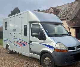 RENAULT MASTER CAMION CHEVAUX RENAULT MASTER II PHASE 2 3.5T 3.0 DCI 16V 140 CV 5 PLACES ASSISES MOTEUR À CHAÎNE