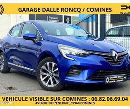 RENAULT CLIO INTENS 1.3TCE 140CV CARPLAY/CAMERA/ROUE DE SECOURS/RADARS AV-AR