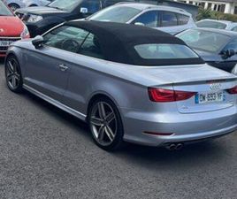 AUDI A3 CABRIO AUDI A3 CABRIOLET 1.5 TFSI 150 CH S LINE – BVA – 2015