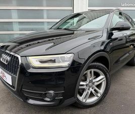 AUDI Q3 2.0 TDI 177CH QUATTRO 4X4 S LINE PLUS SPORT S TRONIC / SEMI CUIR / GPS / LED / RÉGULATEUR