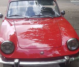 FIAT 850 SPIDER FIAT 850 SPORT 1969 BERTONE CABRIOLET ROUGE