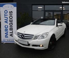 MERCEDES CLASSE E CABRIOLET E 350 MERCEDES CLASSE E CABRIOLET 350 CDI EXECUTIVE BA V6