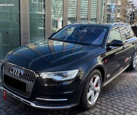 AUDI A6 ALLROAD V6 3.0 TDI 313CH - QUATTRO - S LINE - ATTELAGE - HISTORIQUE D'ENTRETIEN COMPLET